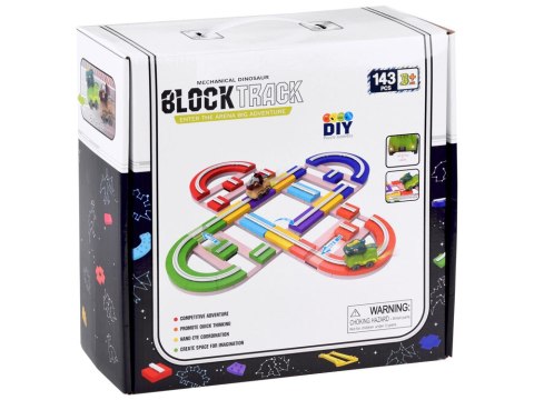 JOKOMISIADA Zbuduj tor samochodowy auto dinozaur 143ele ZA4195