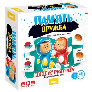 Jawa Jawa Gra pamięciowa Memory Przyjaźń-Drużba Nauka słówek - 2 języki GR0555