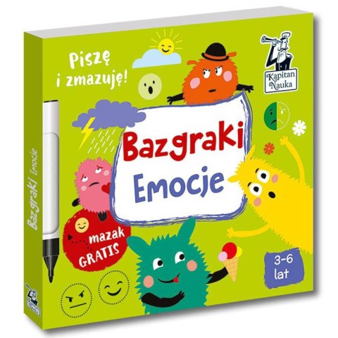 Kapitan Nauka Kapitan Nauka Bazgraki Emocje 3-6 lat KS0659