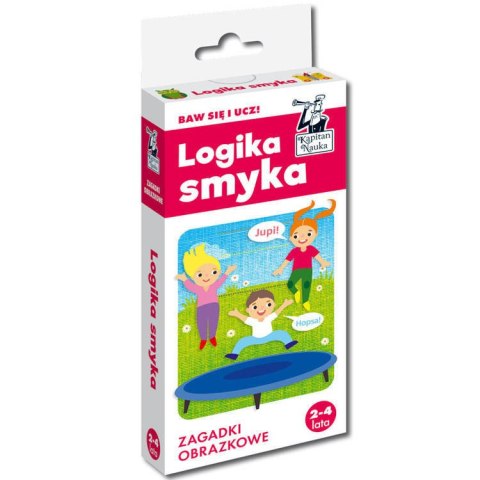 Kapitan Nauka Zagadki obrazkowe - Logika smyka 2-4 lata KS0680