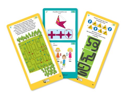 Kapitan Nauka Zagadki obrazkowe Zabawy logiczne 6-9lat KS0682