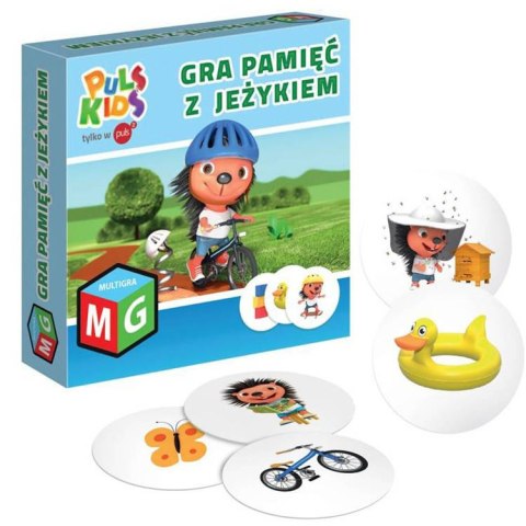 Multigra Multigra Pamięć z Jeżykiem - gra pamięciowa memory GR0572