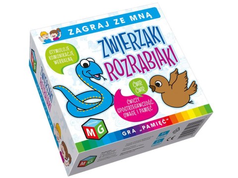 Multigra Multigra Zwierzaki rozrabiaki - gra dla dzieci GR0564