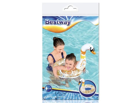 Bestway Bestway Dmuchane kółko do pływania dla dzieci BROKATOWY ŁABĘDŹ 61cm 36306
