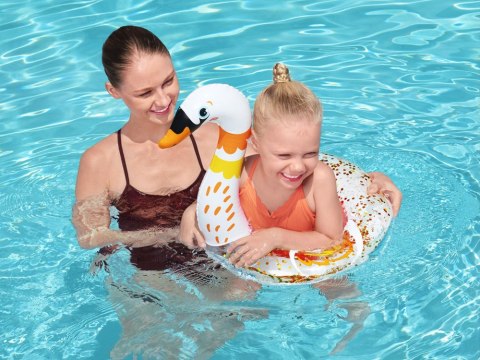 Bestway Bestway Dmuchane kółko do pływania dla dzieci BROKATOWY ŁABĘDŹ 61cm 36306