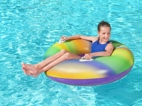 Bestway Bestway Dmuchane koło do pływania TĘCZOWE 119cm 36352