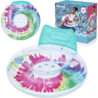 Bestway Bestway Dmuchane koło do pływania z oparciem + uchwyty 43637