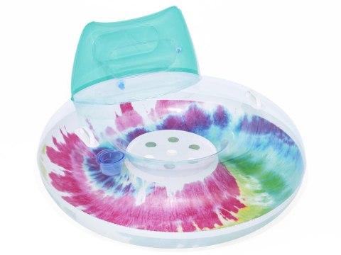 Bestway Bestway Dmuchane koło do pływania z oparciem + uchwyty 43637