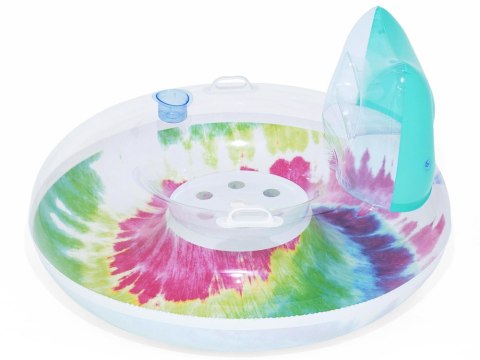 Bestway Bestway Dmuchane koło do pływania z oparciem + uchwyty 43637