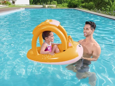 Bestway Bestway Dmuchany Ponton z daszkiem ŁÓDKA LISEK z dnem Ruchome kulki 34168