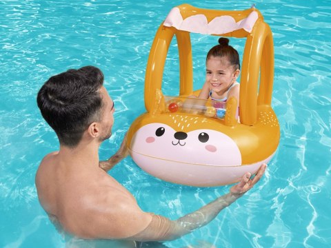 Bestway Bestway Dmuchany Ponton z daszkiem ŁÓDKA LISEK z dnem Ruchome kulki 34168