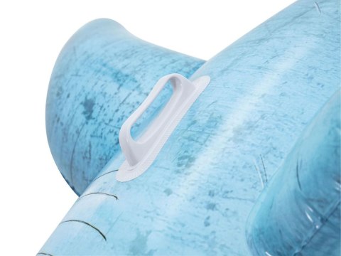 Bestway Bestway Dmuchany materac do pływania REKIN z uchwytami 183x102cm 41405