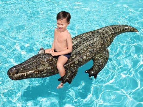 Bestway Bestway Dmuchany materac do wody z uchwytami KROKODYL 193x94cm 41478