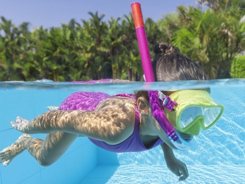 Bestway Bestway Zestaw Maska z rurką do pływania snurkowania dla dzieci 3+ 24036