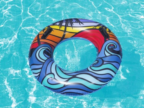 Bestway Bestway dmuchane Koło do pływania z uchwytami 91 cm 10 + 36350