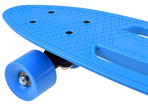 JOKOMISIADA Deskorolka FISZKA dla dzieci 50kg Ażurowe wycięcia do przenoszenia SP0719