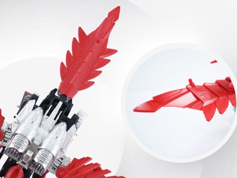 JOKOMISIADA Dinozaur RAPTOR ruchomy model do składania ZA4372