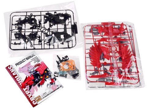 JOKOMISIADA Dinozaur RAPTOR ruchomy model do składania ZA4372