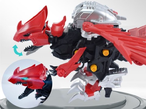 JOKOMISIADA Dinozaur RAPTOR ruchomy model do składania ZA4372