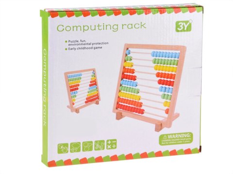 JOKOMISIADA Drewniane Kolorowe LICZYDŁO szkolne ZA4448