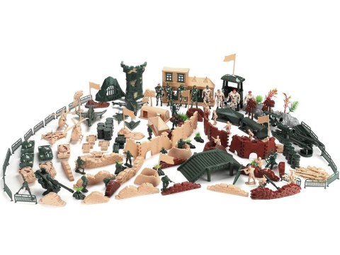 JOKOMISIADA Duża Baza wojskowa Żołnierzyki zestaw 200el ZA4364