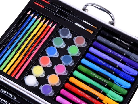 JOKOMISIADA Duży Zestaw do malowania w walizce Zestaw artystyczny Zwierzątka AP0001