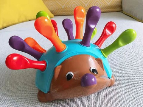 JOKOMISIADA Edukacyjny Jeż z Kolorowymi Kolcami sorter ZA4397