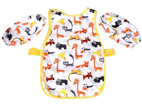 JOKOMISIADA Fartuszek do malowania 27 el. farby pędzle ZA4422