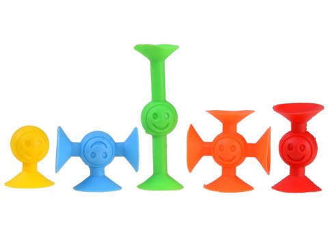 JOKOMISIADA Giętkie przyssawki sticks 35 ele. sylikonowe klocki konstrukcyjne ZA4394