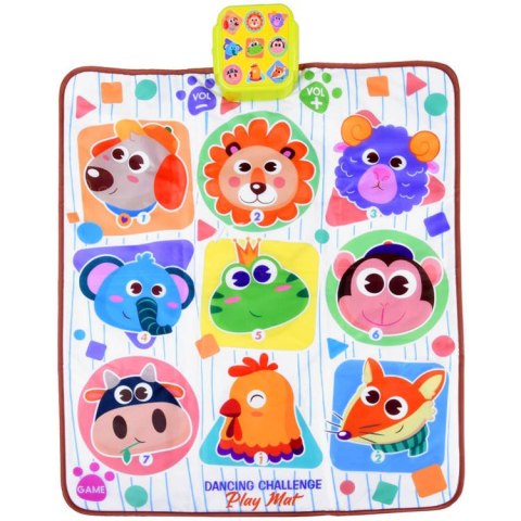 JOKOMISIADA Interaktywna Mata do tańczenia ZWIERZĘTA ZA4388