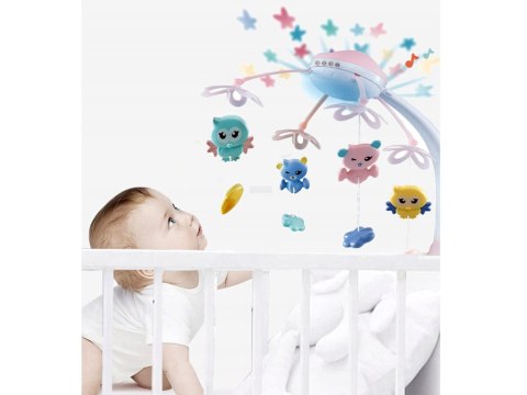 JOKOMISIADA Karuzelka do łóżeczka Projektor na pilota ZA4418