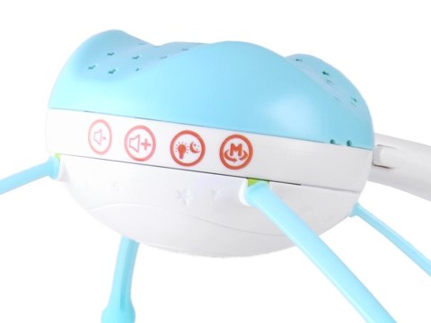 JOKOMISIADA Karuzelka do łóżeczka Projektor na pilota ZA4418