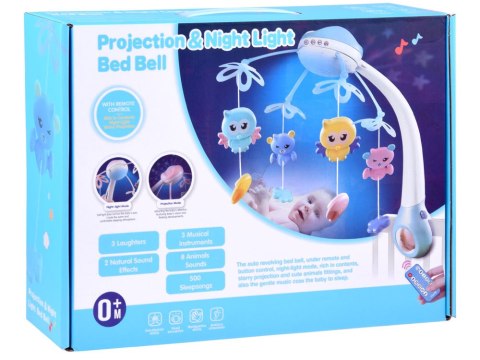 JOKOMISIADA Karuzelka do łóżeczka Projektor na pilota ZA4418