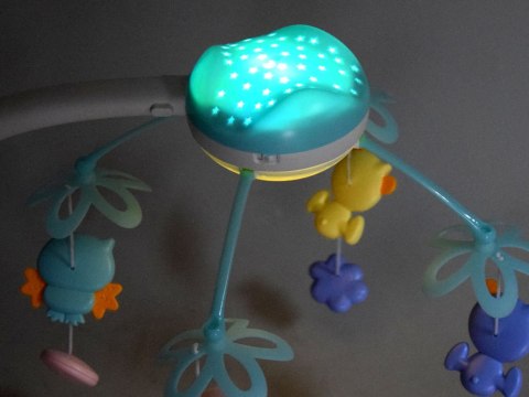 JOKOMISIADA Karuzelka do łóżeczka Projektor na pilota ZA4418