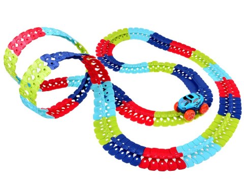 JOKOMISIADA Kolorowy giętki tor 184 ele autko trasa 4m ZA4379