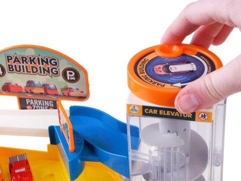 JOKOMISIADA Parking tor dla autek elektryczna winda 6 autek naklejki ZA4376