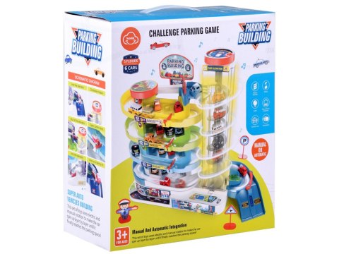 JOKOMISIADA Parking tor dla autek elektryczna winda 6 autek naklejki ZA4376