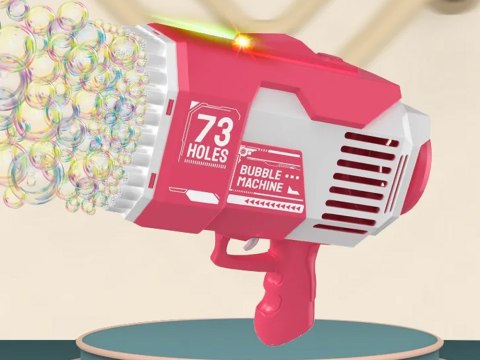 JOKOMISIADA Zabawka Pistolet Bazooka do bańki mydlane ZA4417