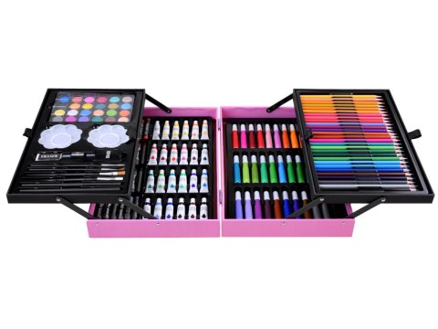 JOKOMISIADA Zestaw artysty Pisaki Farby w kuferku 147el AP0002
