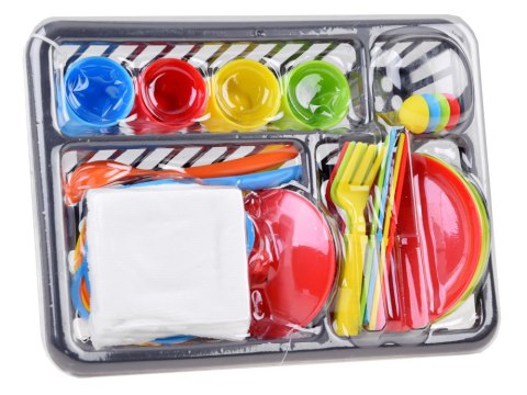 JOKOMISIADA Zestaw garnki talerze suszarka naczynia ZA4450