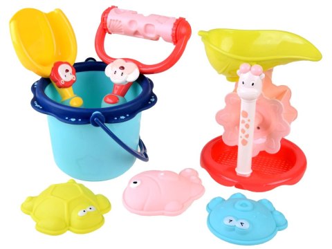 JOKOMISIADA Zestaw wiaderko łopatka foremki do piasku ZA4351