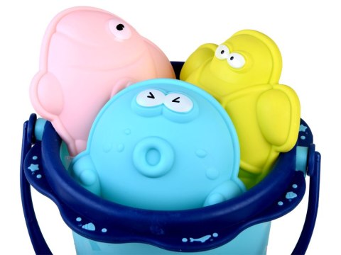 JOKOMISIADA Zestaw wiaderko łopatka foremki do piasku ZA4351