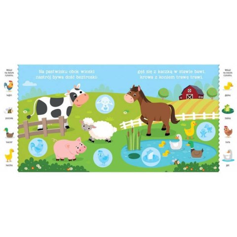 Aksjomat Aksjomat Maluszek nakleja. Książeczka z misiem 3+ KS0745