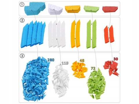 Alexander Alexander Zestaw kreatywny Origami 3D Paw 2555