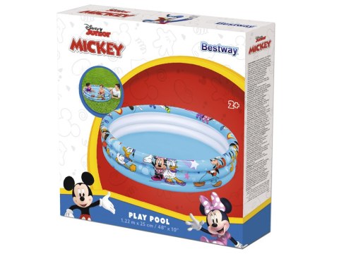 Bestway Bestway Dmuchany basenik 122x25cm Disney Mickey Brodzik dla dzieci 91007
