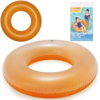 Bestway Bestway Duże koło do pływania NEON POMARAŃCZOWE 91cm 36025