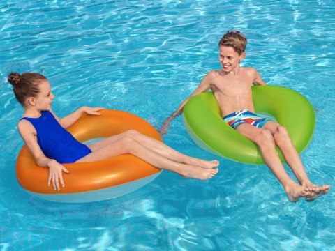 Bestway Bestway Duże koło do pływania NEON POMARAŃCZOWE 91cm 36025