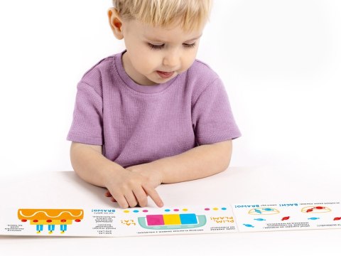 CzuCzu CzuCzu Paluszkowe zabawy książeczka 2+ ZA4593