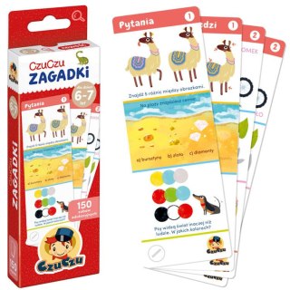 CzuCzu CzuCzu Zagadki dla dzieci w wieku 6-7 lat ZA4597