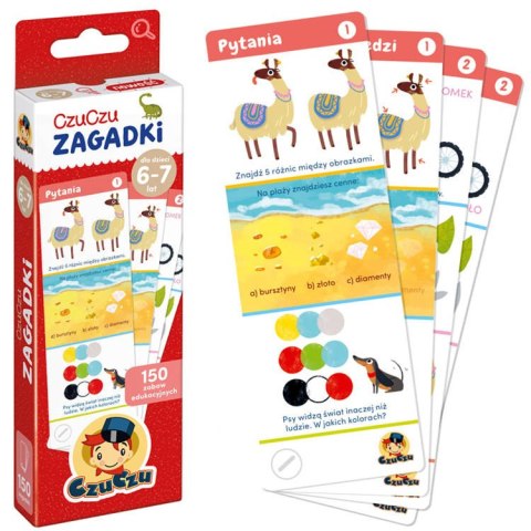 CzuCzu CzuCzu Zagadki dla dzieci w wieku 6-7 lat ZA4597